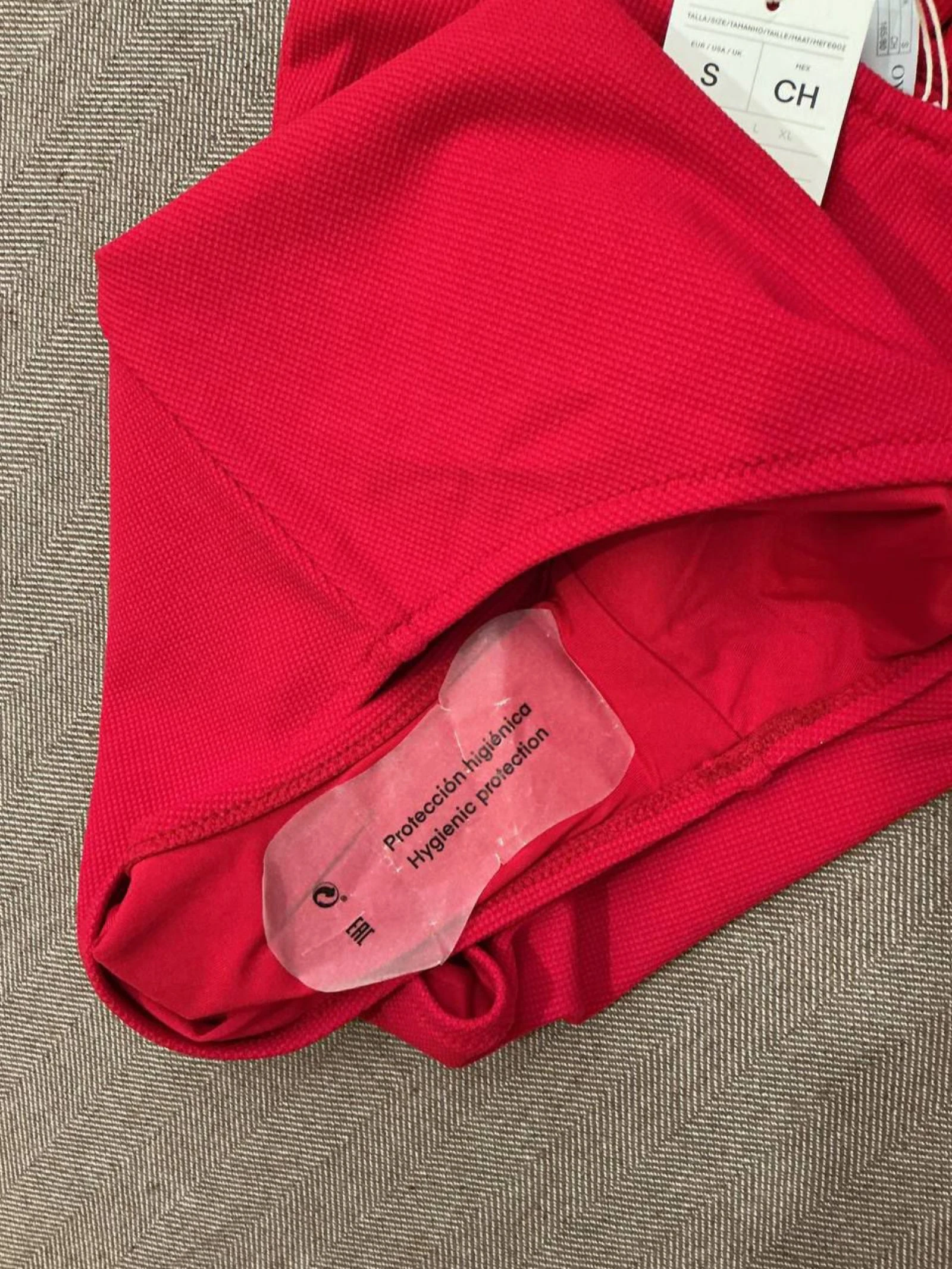 Maiô 1 Peça Feminino Oysho Vermelho Tamanho 36 – photo 10